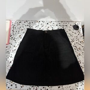 Sony Classic Black A-Line Skirt